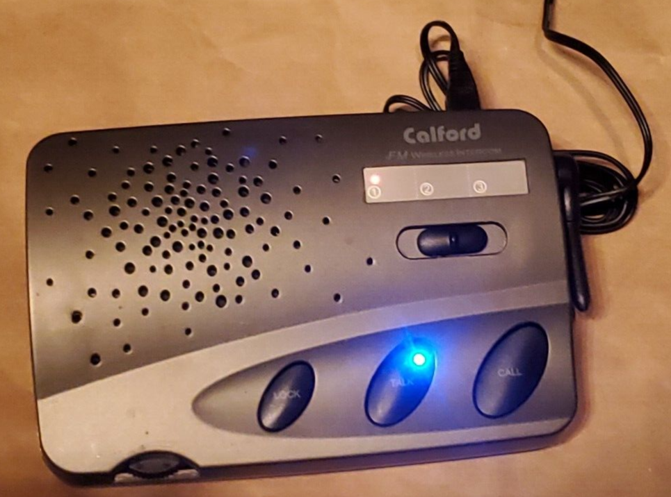 3 Channel FM multi-channel Wireless Office Home Intercom Set READ DESCRIPTION