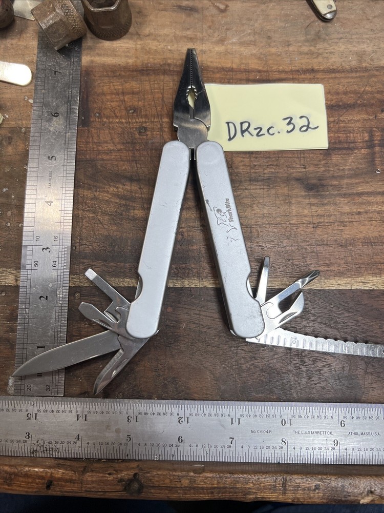 Multitool Stainless Steel - “SharkBite” - Pocket Knife - Otherwise Unbranded