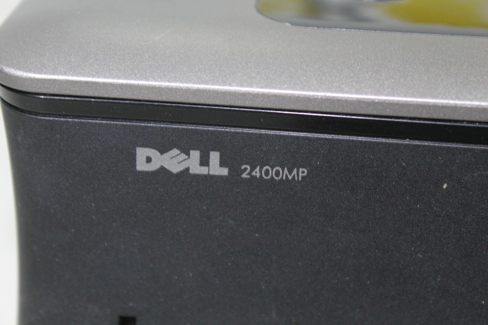 Dell 2400MP Projector With Case And Remote Tested Works