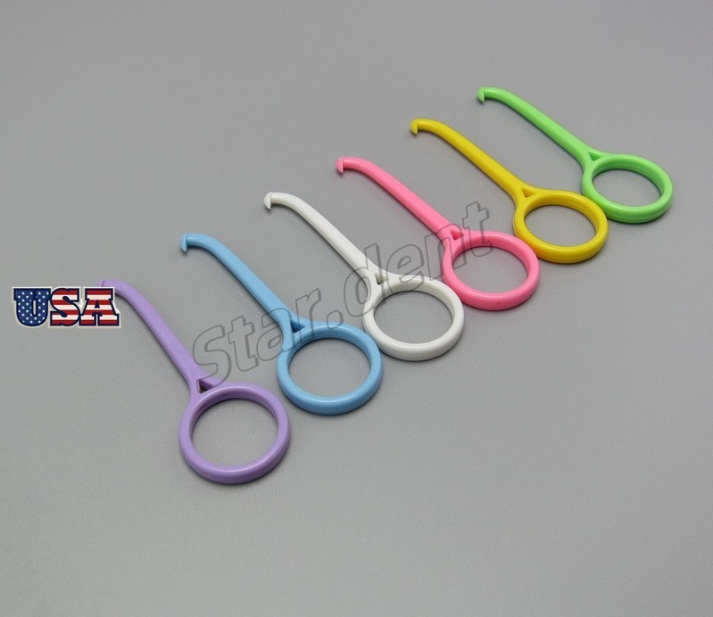 100Pcs Orthodontic Aligner Removal Tool Braces Extractor Nice Invisible Colors