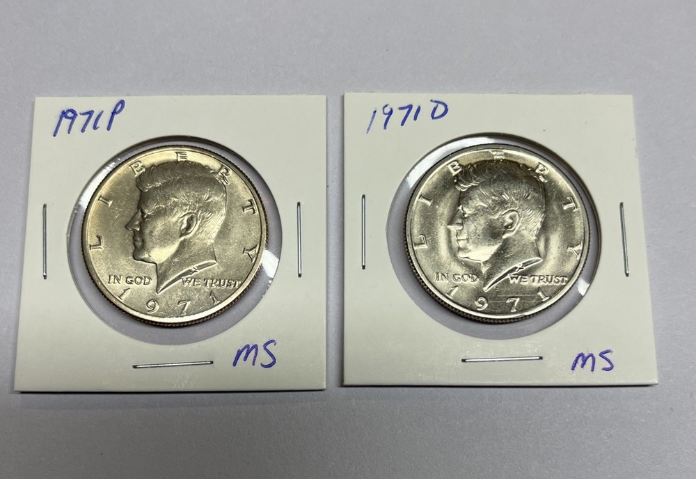 1971 Kennedy P&D Set