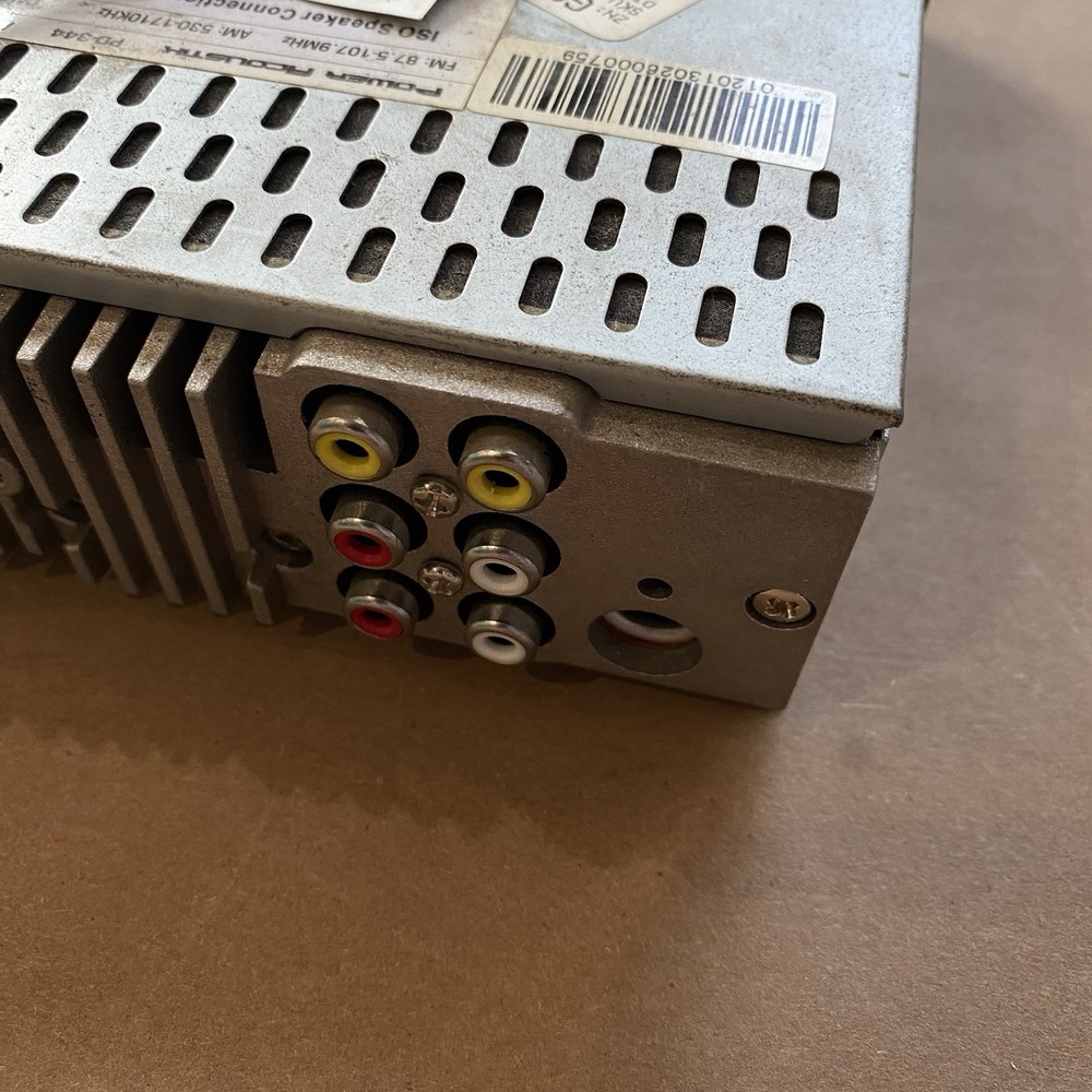 Power Acoustik PD-344 Faceplate