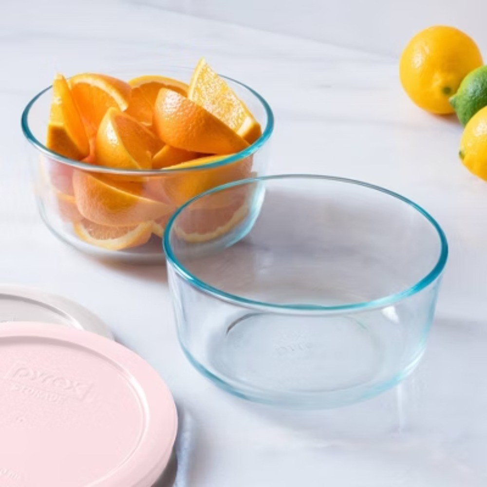 Pyrex® Simply Store® 6-pc 4-cup Round Glass Storage Set