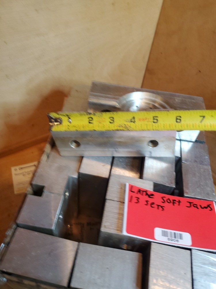 Aluminum Soft Jaws Pieces Al 13 Sets