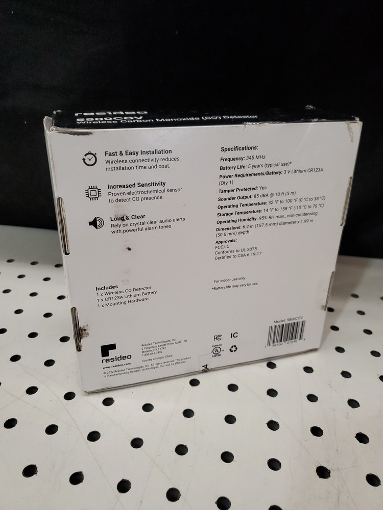 Resideo 5800COV Wireless CO Detector