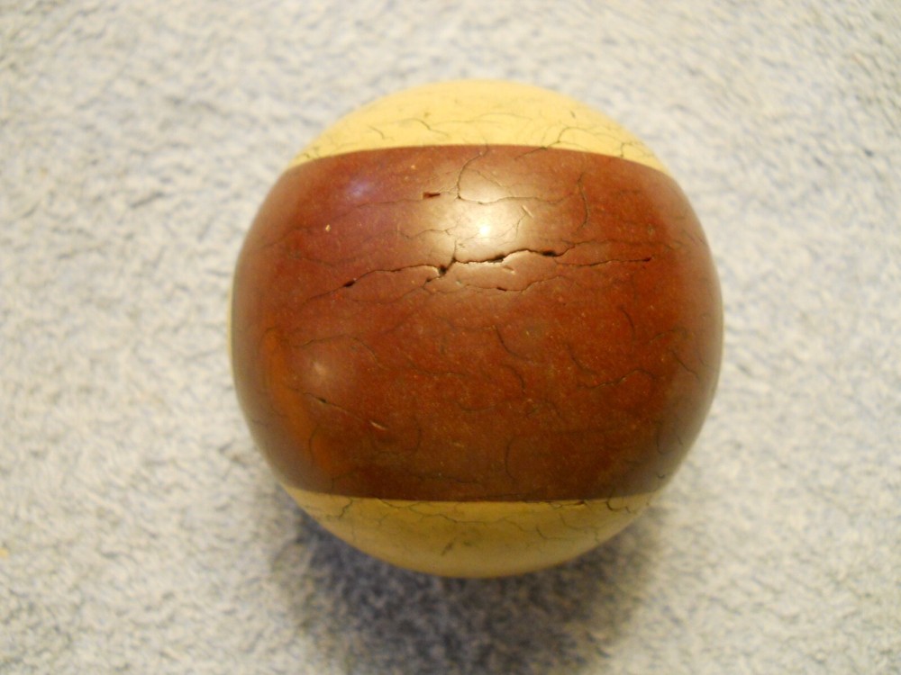 Vintage Clay Billiard Ball- #15