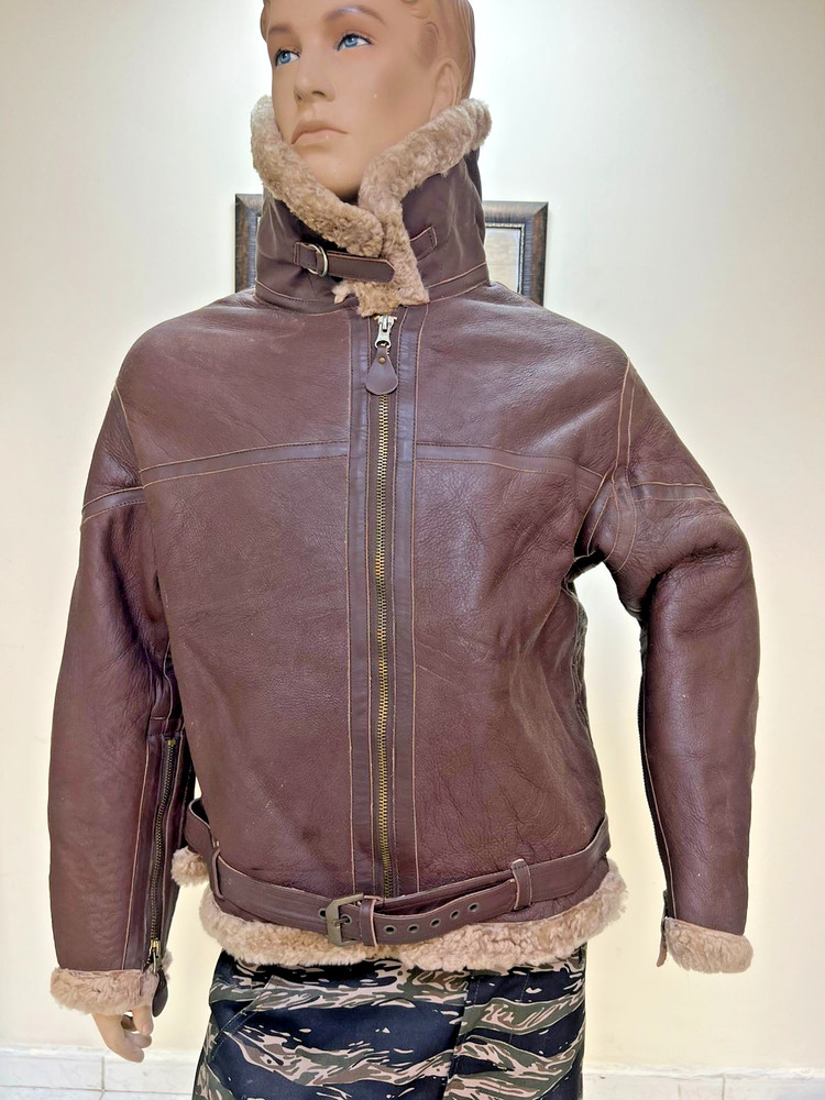 UK WW2 RAF Sheepskin Flying Jacket Size 48