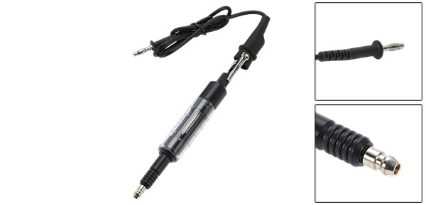 1Pc Spark Plug Tester Ignition Plastic & Metal Black Spark Plug Tester