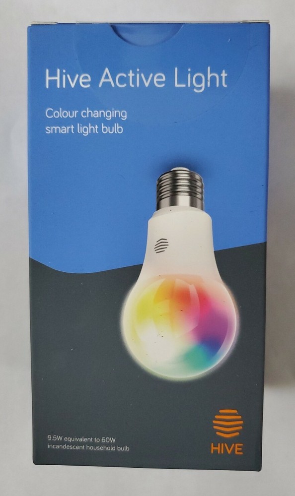 Hive Active Light 9.5W Color Changing Smart Light Bulb - Sealed Box