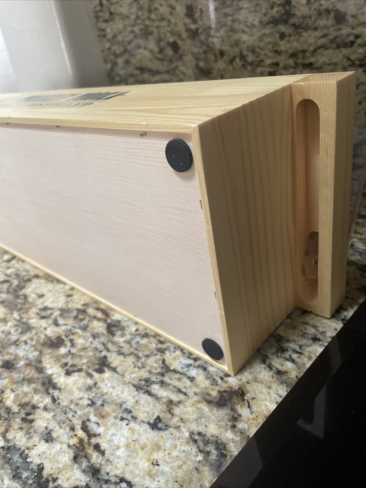 Wheatley Vodka Wooden Condiment Caddy NEW