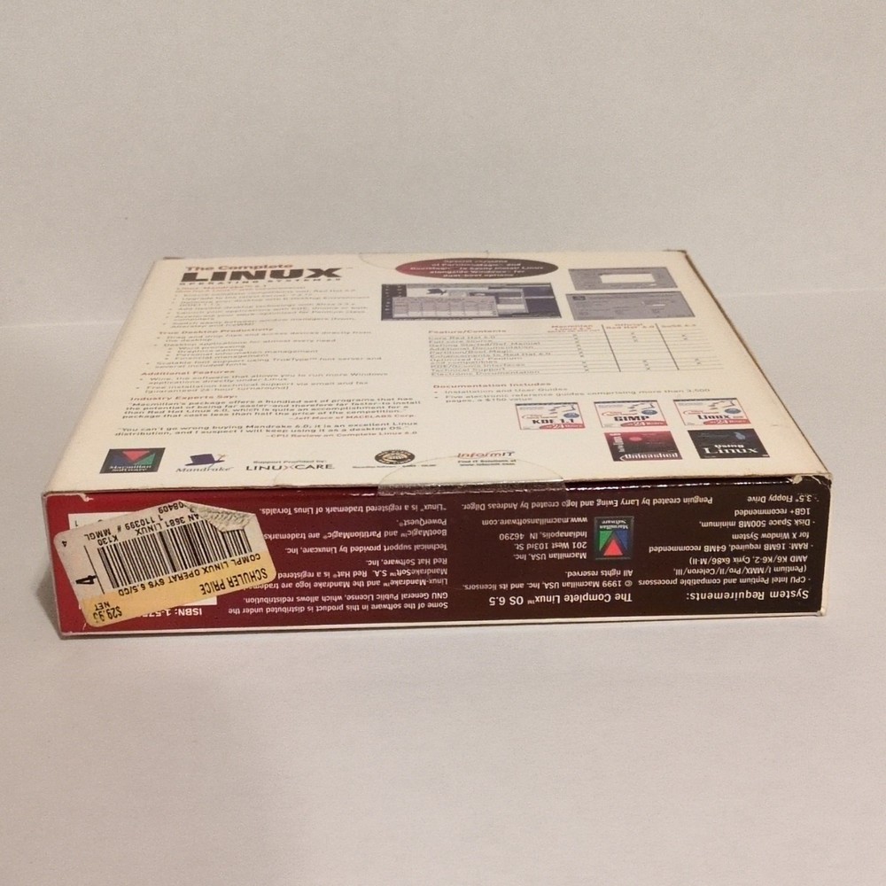 The Complete Linux OS 6.5 CD for Linux, Red Hat, Mandrake