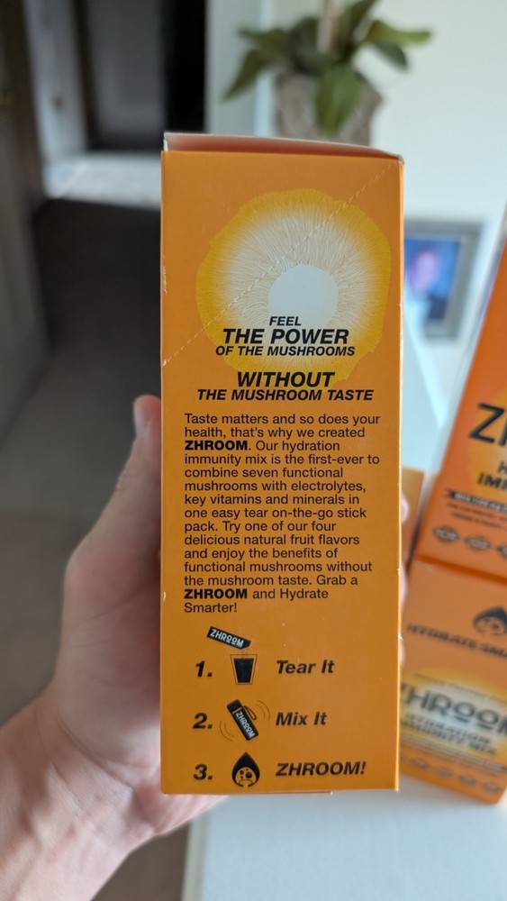 Zhroom Hydration Mix (Better Than Biosteel) 40 Sticks