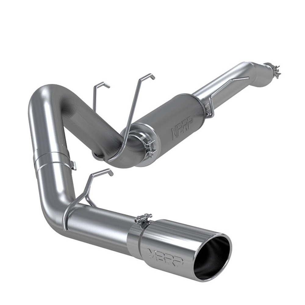 MBRP Exhaust S5247AL 4" Resonator-Back Single Side Exit Street Version AL