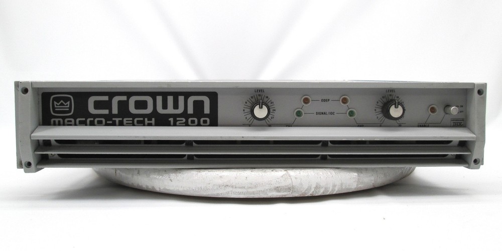 Crown Macro-Tech 1200 Two-Channel Power Amplifier #33