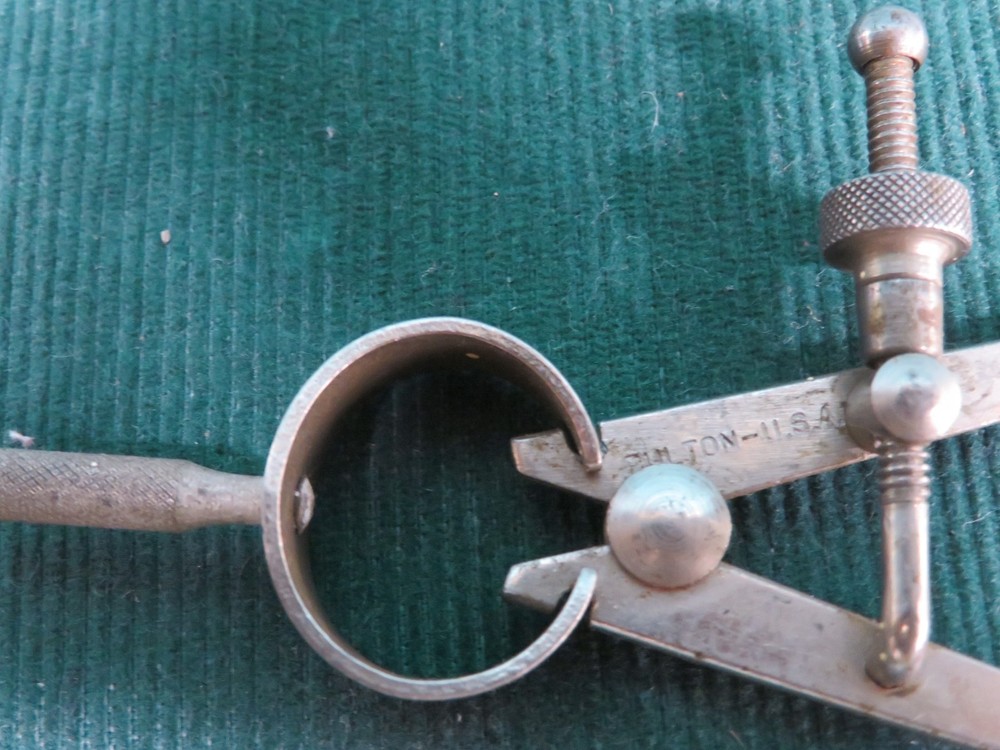 Vintage Hamilton 5" Spring Divider Wing Caliper – Fine Adjust –