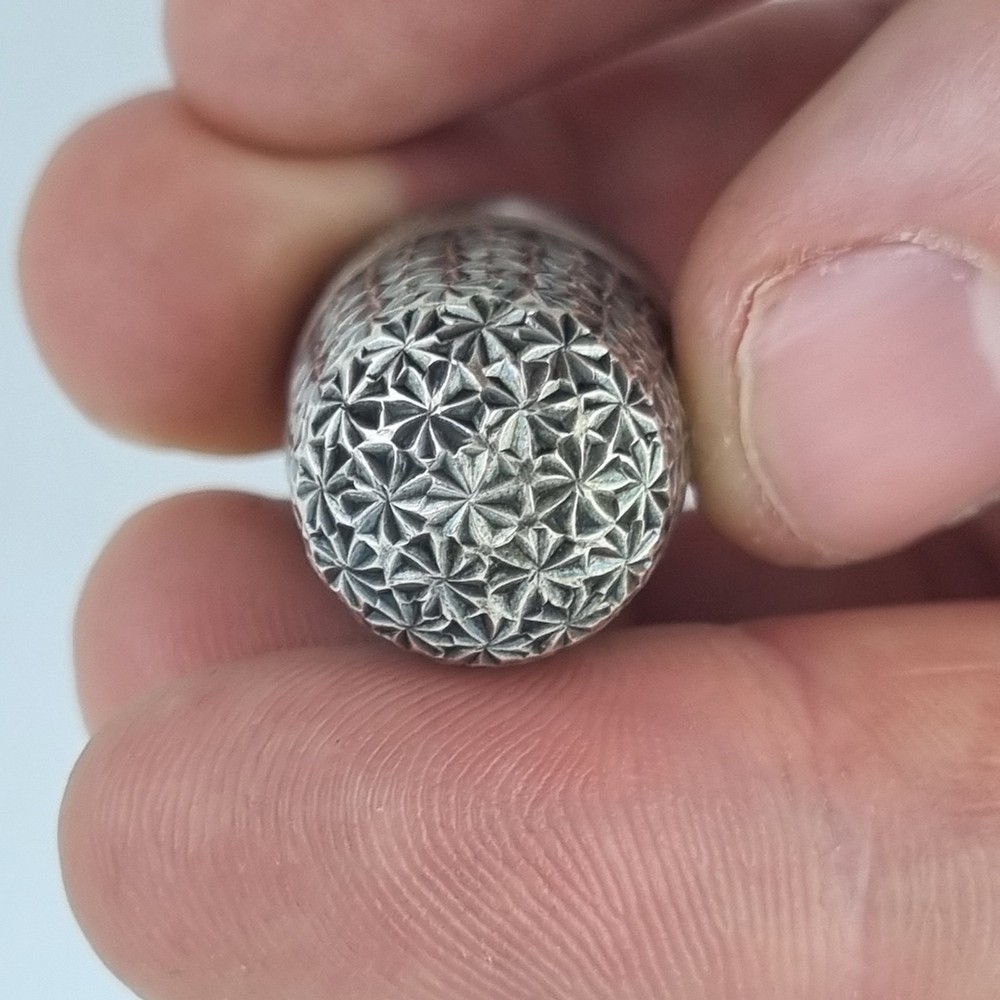 Charles Horner "Dorcas" Silver & Steel Thimble Size 8