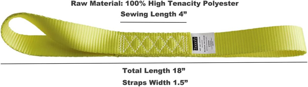 Soft Loop Tie down Straps (4PK) Heavy Duty Motorcycle Tie down Straps Loop Strap