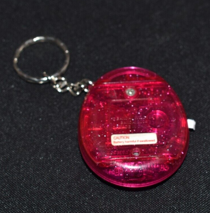 2004 Tomagotchi Connection VI Sparkling Pink Tested Works!