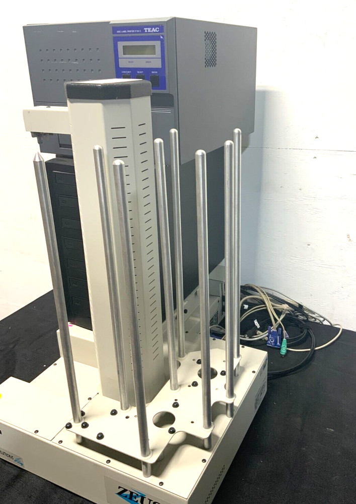 All Pro Solutions Zeus-AU9 Series Disc Duplicator w/TEAC P-55C Printer I2B