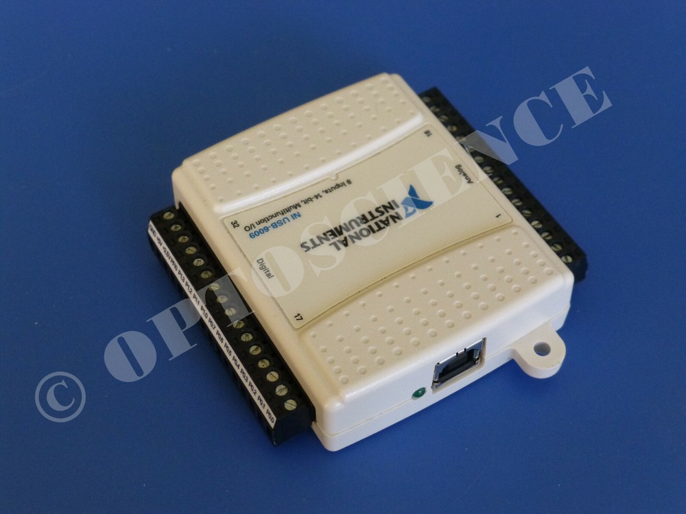 National Instruments USB-6009 Data Acquisition Card, NI DAQ, Multifunction