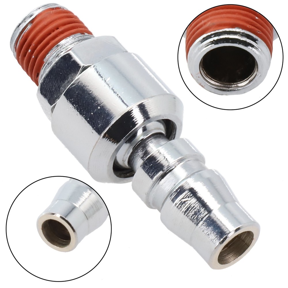 Portable and lightweight quick connector for air compressor accessories