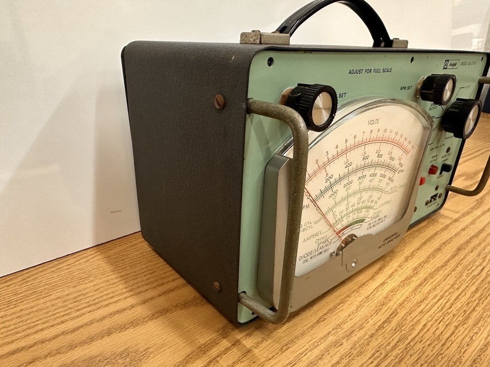 Vintage Knight Model KG-375 A Universal Auto Analyzer Untested