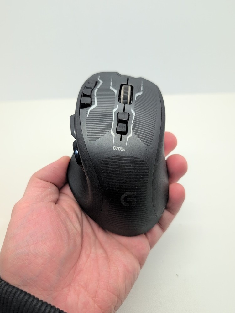 Logitech Logicool G700S Rechargeable 13 Button Gaming Mouse Wireless Working