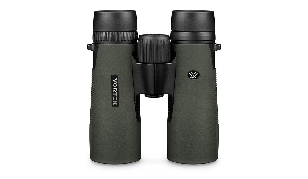 Vortex Optics Diamondback HD 8x42 Binocular with Free Camo Forest Hat Bundle