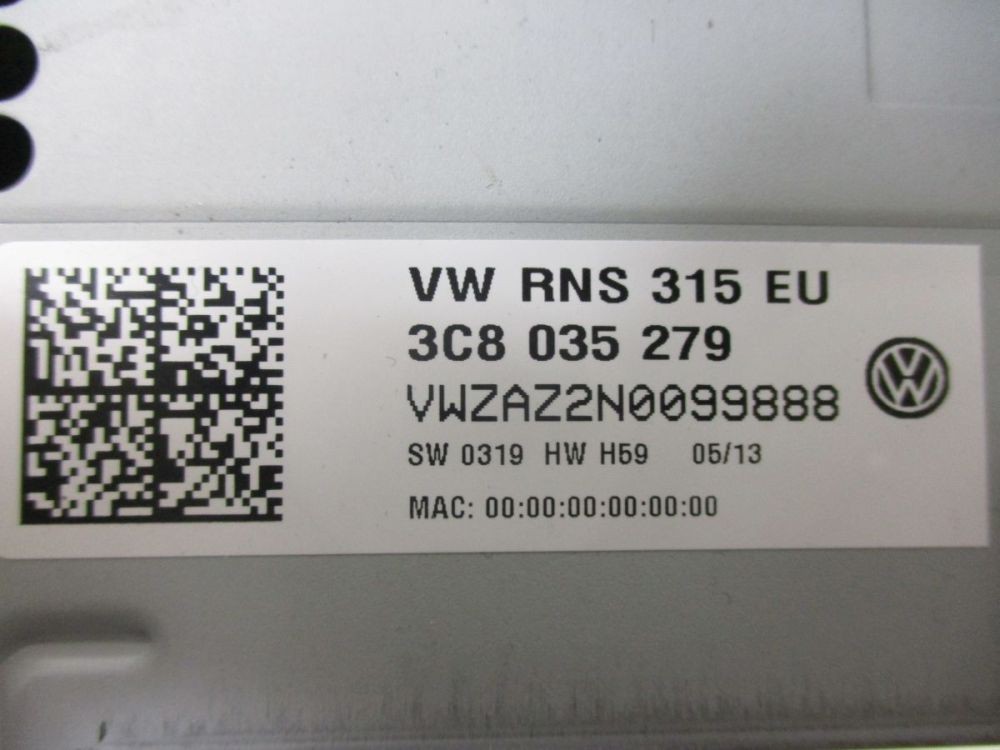 Radio/System with Screen No Code Available For
