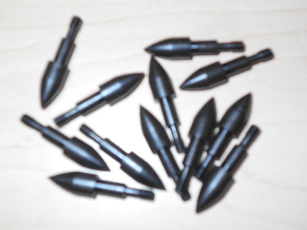 100 GRAIN 11/32 TARGET TIP crossbow bolt carbon arrow point