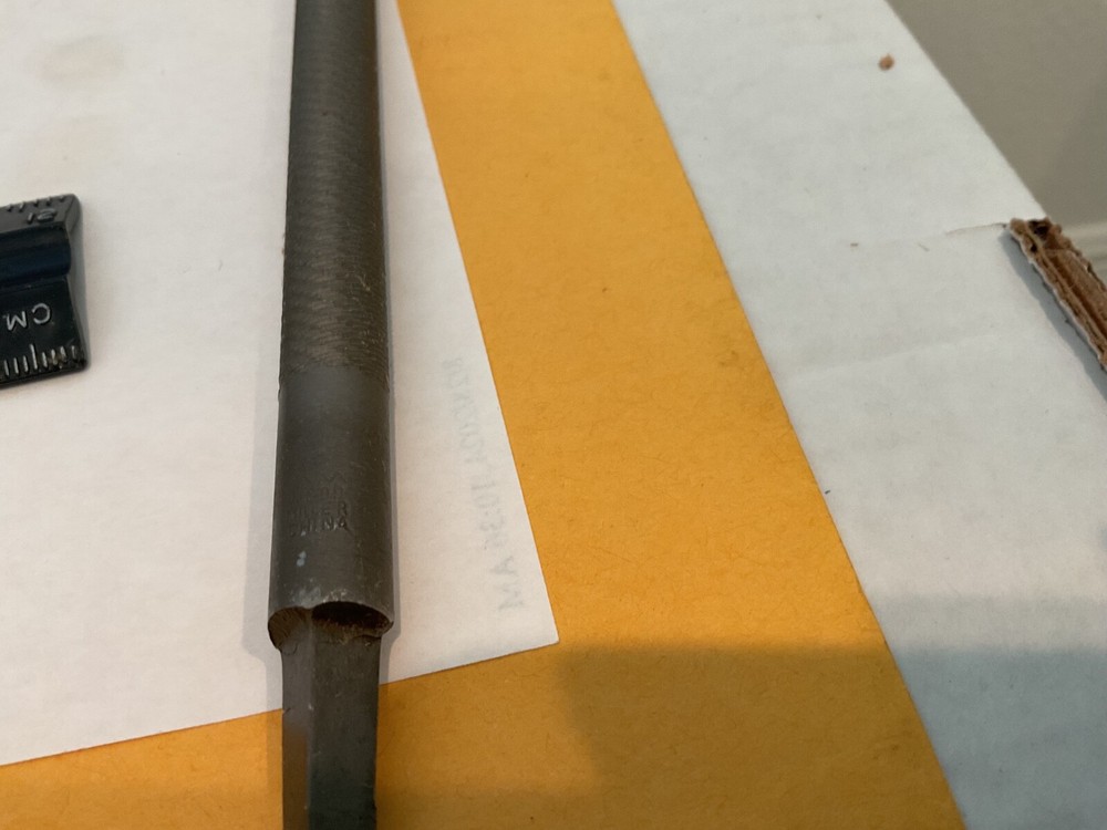 New Wood-Miller 12" Smooth Round File