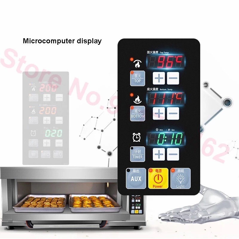 Commercial Large-Capacity Single Layer Oven Cake Pizza Bread Baking Machine