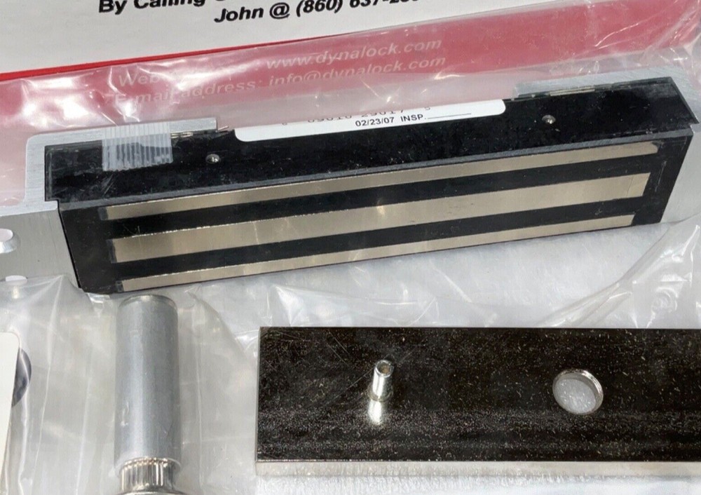 DYNALOCK 2600 DYN Electromagnetic Lock 650 LBS Holding Sliding Doors Low Power