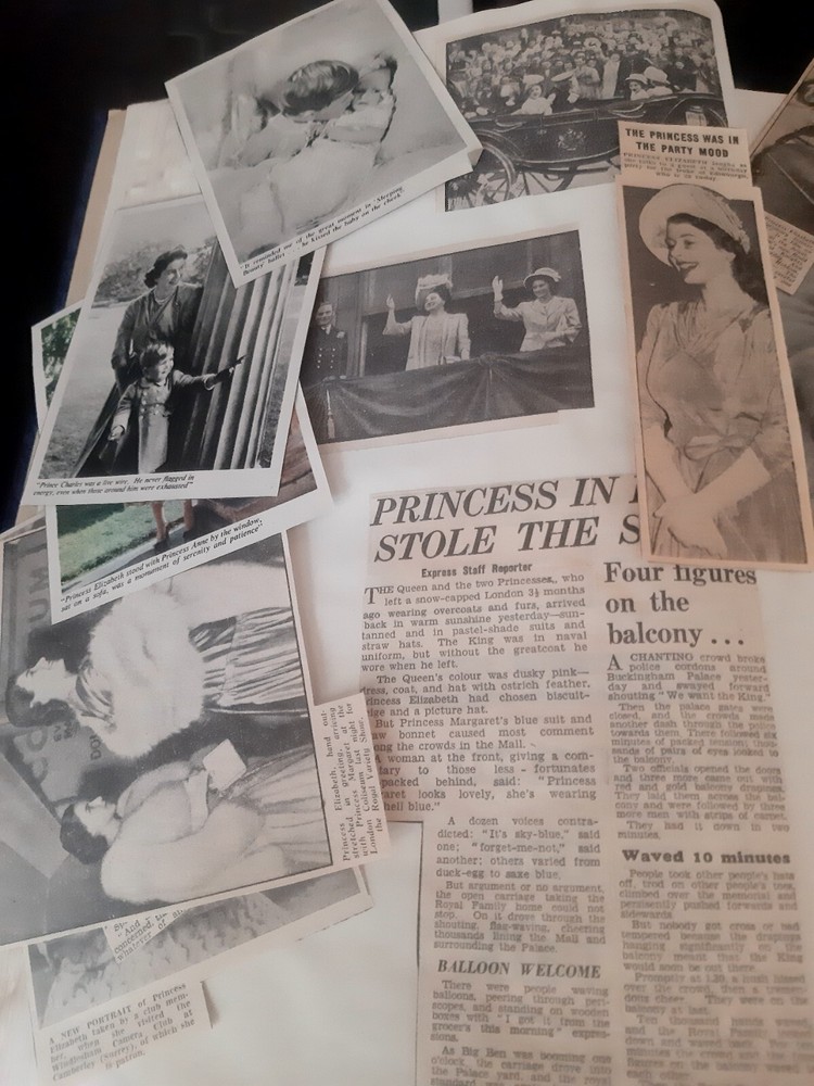 Royal Newspaper Scrapbook