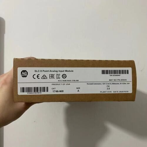 New Allen-Bradley 1746-NI8 SLC 500 Analog Input Module 1746NI8