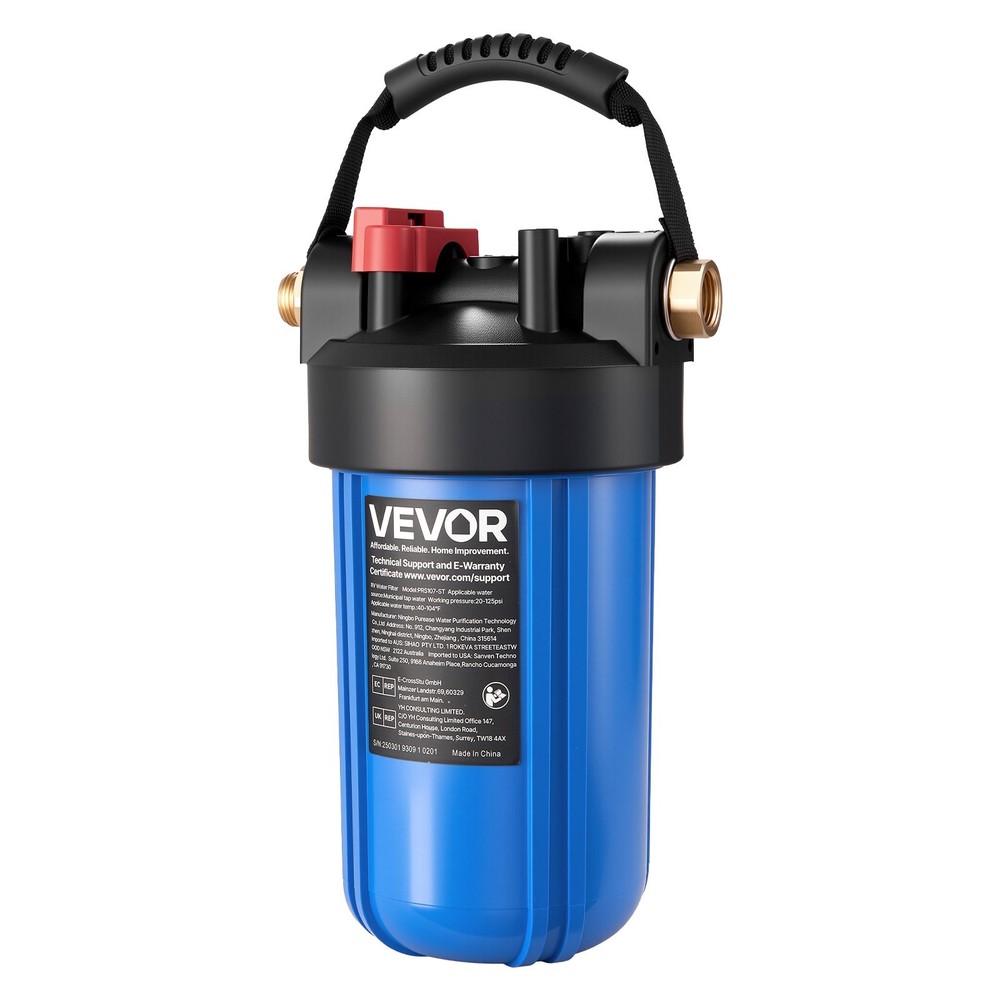 RV Water Filtration System Drinking Water Filter System Replaceable Cartri