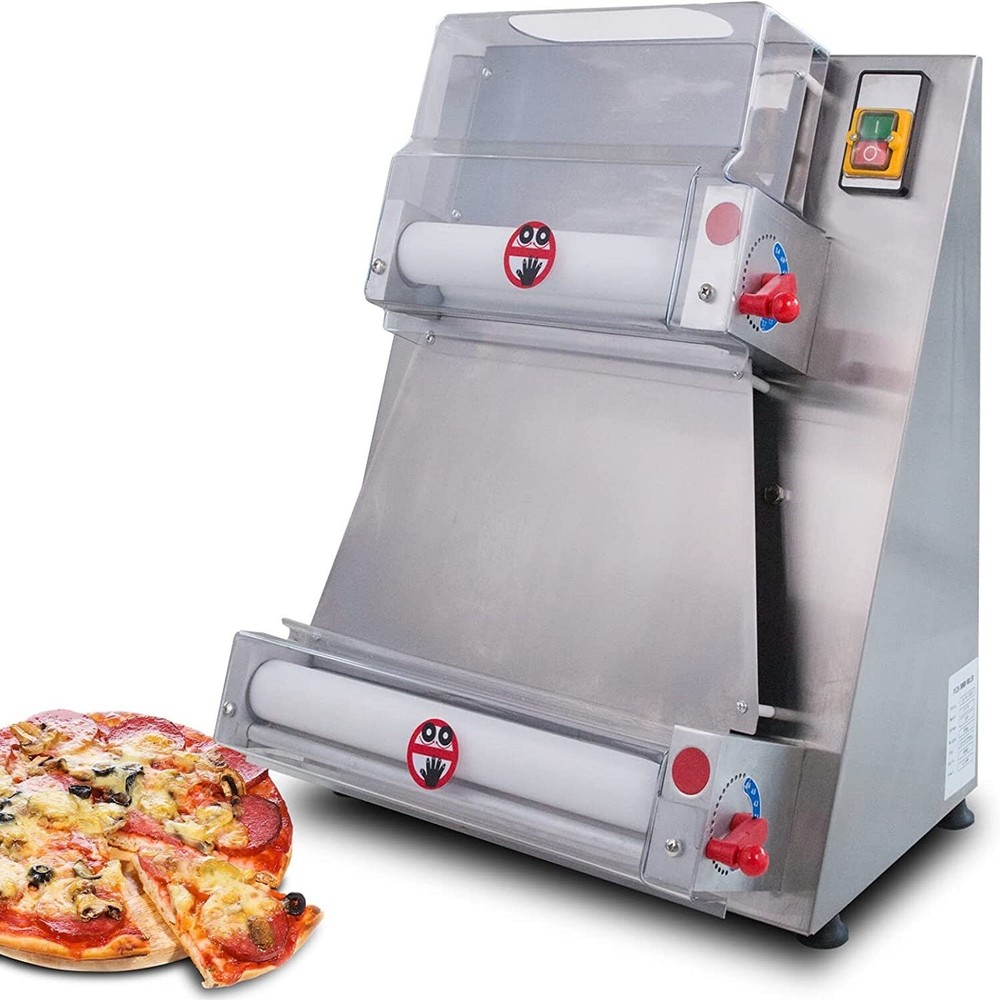 Clivia Electric 16" Pizza Dough Roller Sheeter Pastry Press Making Machine