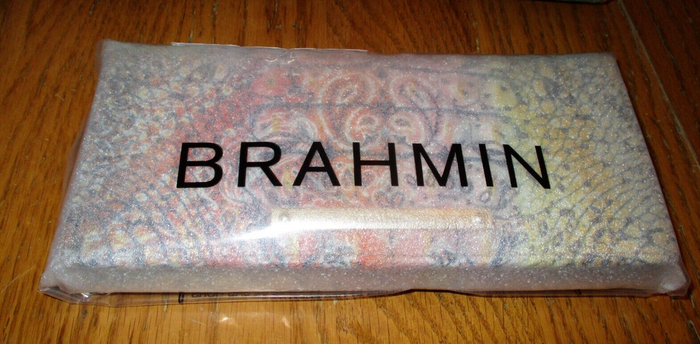Brahmin Ady Leather Wallet - Multi Bandana - NWT