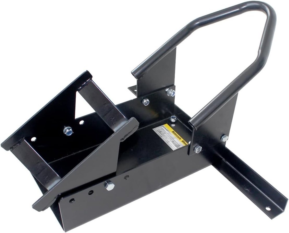 Standard Motorcycle Wheel Chock with Pivoting Cradle