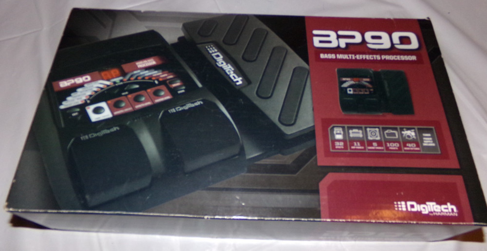 DigiTech BP 90 Bass Multi-Effects Processor w/ Power Supply