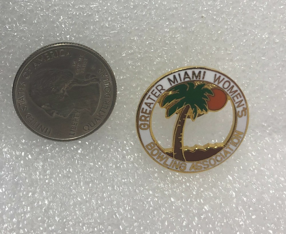 Greater Miami Women's Bowling Association WBA Pin