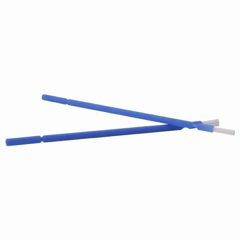 100x Dental Disposable Blue Micro Applicators Long Tipped Bendable Micro Brushes