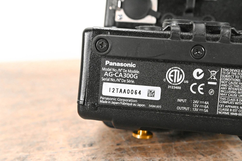 Panasonic AG-CA300G Camera Studio Adapter CG01G9A