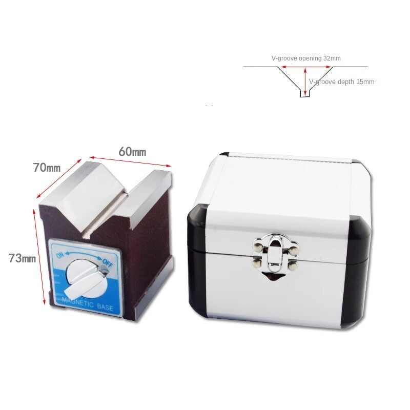 Magnetic V-block Triangle Meter Magnetic Meter Wire-cutting Magnet