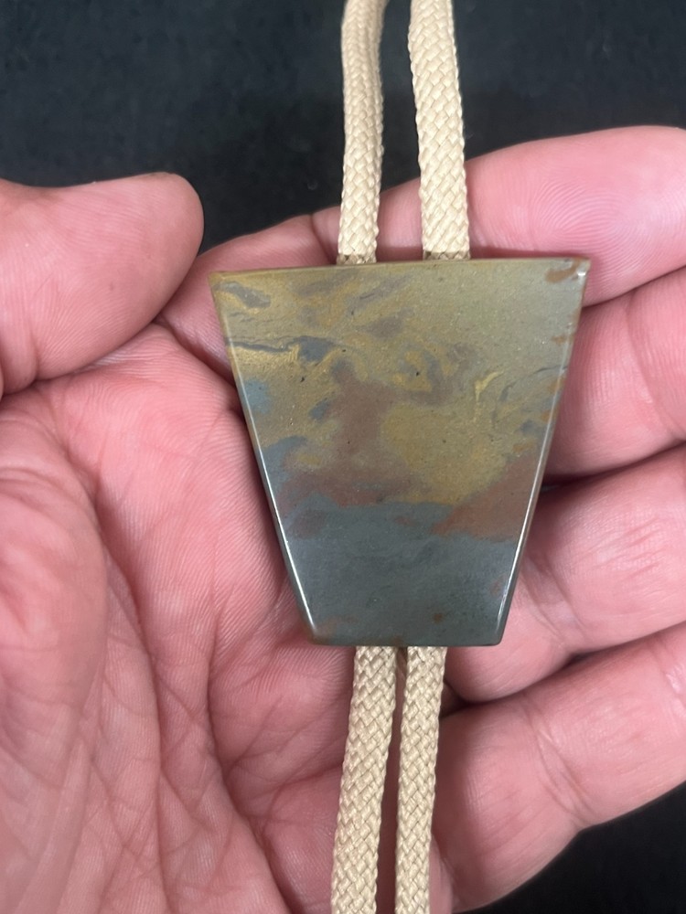 Picture Jasper Western Bolo Tie