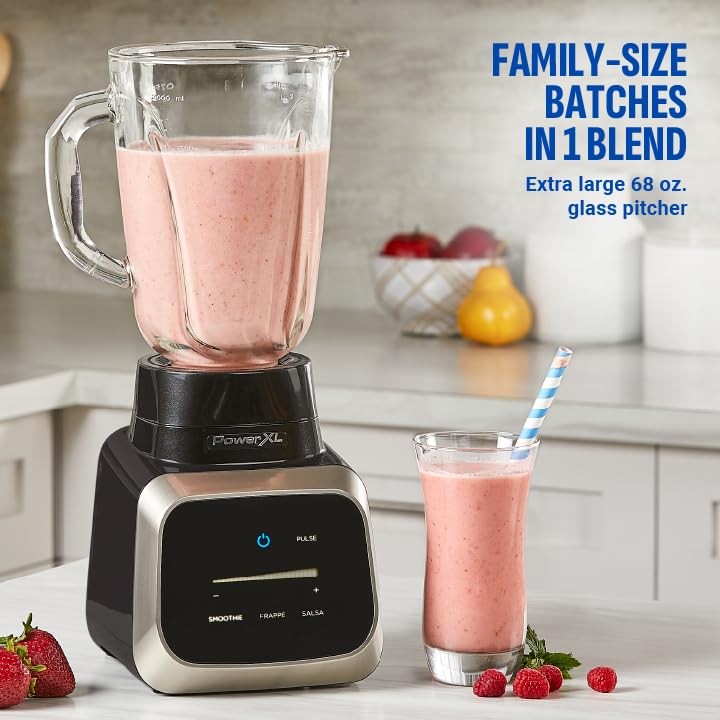 PowerXL Smart Pro Blender, BL6018, Smart Sensing Technology for Smooth Blends...
