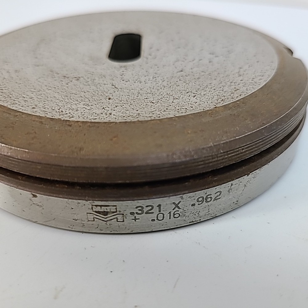 Mate .321 x .962 + .016 Punch Press Die