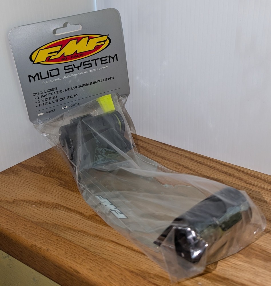 FMF Vision Mud System 100% Forecast Youth Roll-off Goggle Lens System