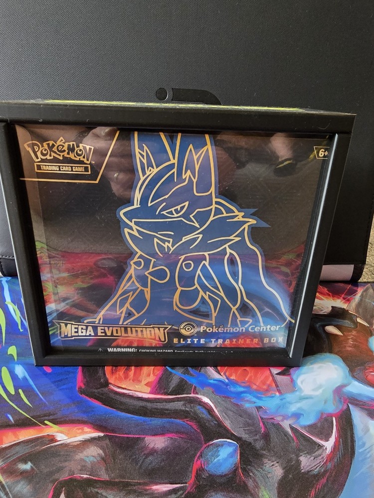 Pokemon Elite Trainer Box ETB Mega Evolution Display Case. CASE ONLY.