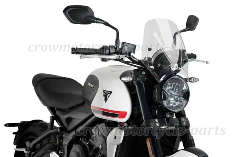 Motorcycle Fairing Front Windshield Wind Deflector For Trident 660 2021 2022